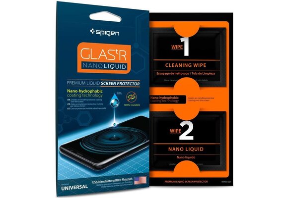 SPIGEN GLASS TR NANO LIQUID UNIVERSAL SCREEN PROTECTION