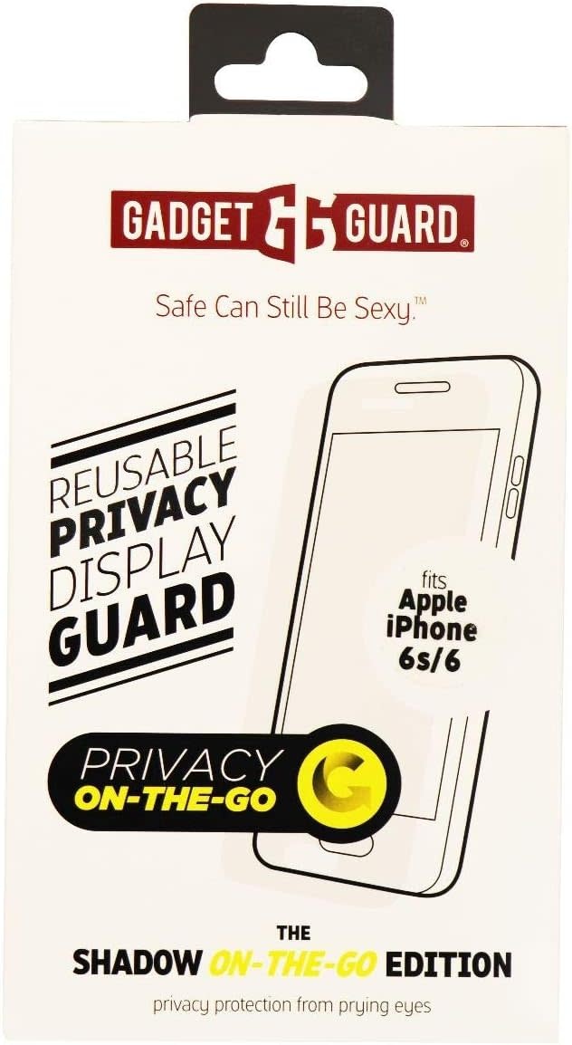 GADGET GUARD SHADOW ON THE GO REUSEABLE PRIVACY SCREEN GUARD FOR APPLE IPHONE 6/6S/7/8/SE