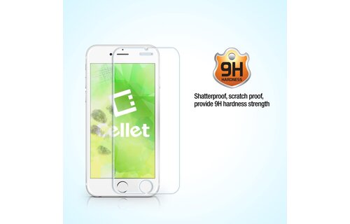 CELLET PREMIUM TEMPERED GLASS SCREEN PROTECTOR FOR IPHONE 7/8/SE - PRIVACY