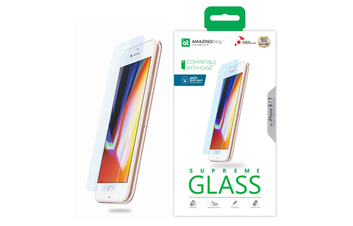 AmazingThing Supreme Glass for iPhone 4.7" 7/8/SE - Clear Anti Blue Light