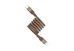 Momax MagLink Magnetic USB-C to USB-C 60W Cable 1M - Desert Titanium