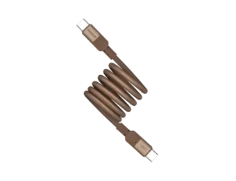 Momax MagLink Magnetic USB-C to USB-C 60W Cable 1M - Desert Titanium