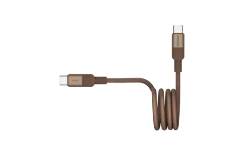Momax MagLink Magnetic USB-C to USB-C 60W Cable 1M - Desert Titanium