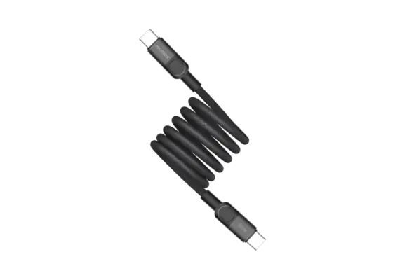Momax MagLink Magnetic USB-C to USB-C 60W Cable 1M - Black