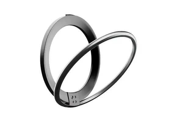 Momax Hoop Magnetic Ring Stand - Black