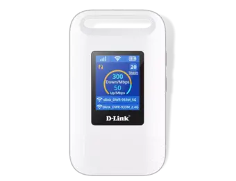 D-Link Cat 6 4G LTE Mobile Router - White