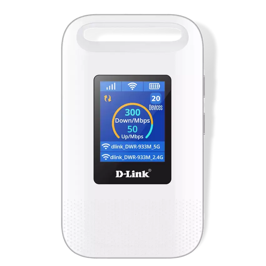 D-Link Cat 6 4G LTE Mobile Router - White