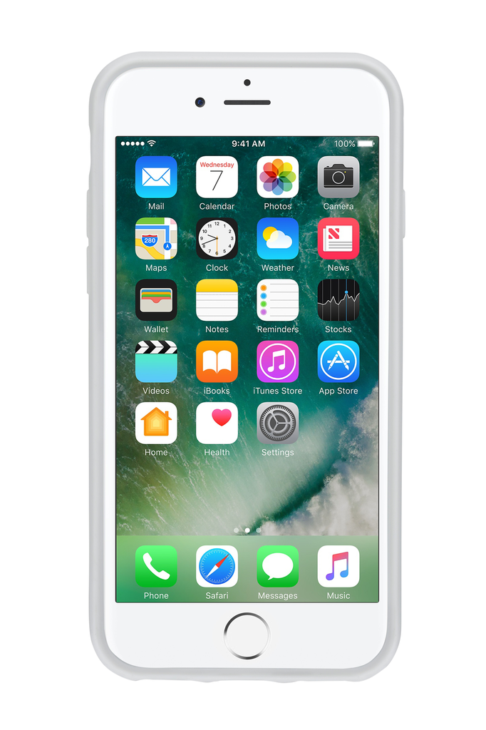 Native Union Clic Marble Metal Case For iPhone 7/8/SE - White/Gold