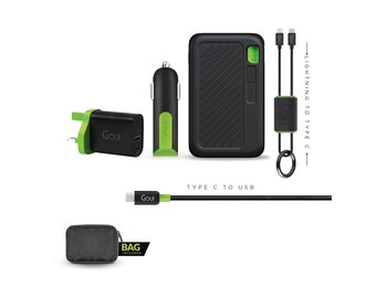 Goui SINGI 10, MINI 20, VIPER, LOCK Lightning To Type C, Type C to USB Cable, Cable, Bag Bundle