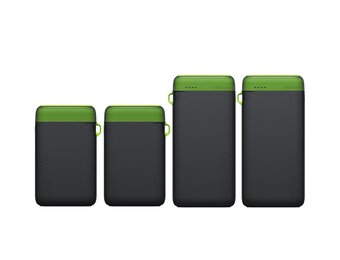 Goui PWANI Power Bank Bundle 2x10'000mAh 2x20'000mAh