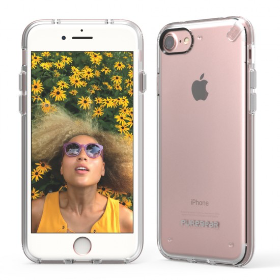 PureGear Slim Shell Pro Case for iPhone 7/8/SE - Clear