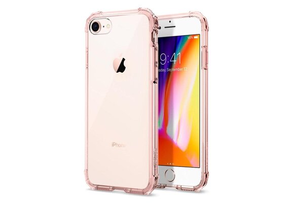 Spigen Crystal Shell Case for iPhone 7/8/SE- Rose Crystal
