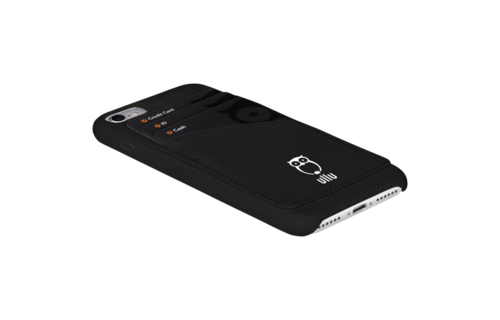 Ullu Wally Premium Leather Case For iPhone 7/8/SE  - Smoke Up