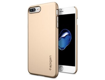 Spigen iPhone 7/8 Plus Case Thin Fit - Champagne Gold