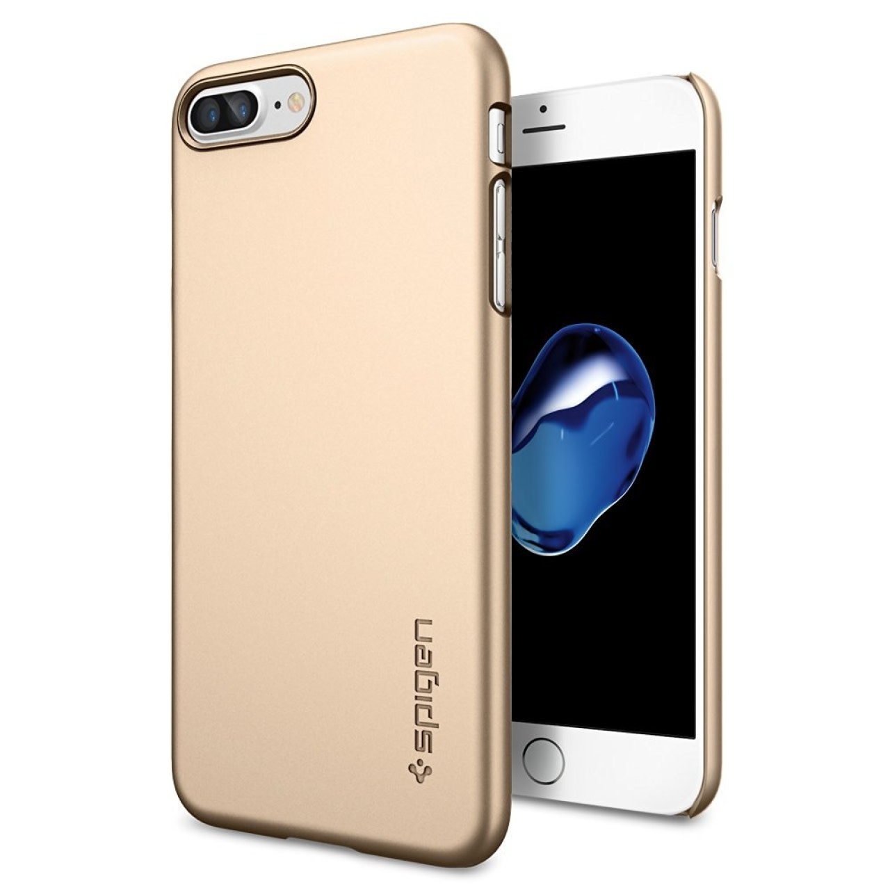 Spigen iPhone 7/8 Plus Case Thin Fit - Champagne Gold