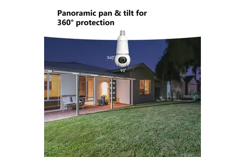 Imou Bulb Cam Smart Wireless Security Camera 5MP - White