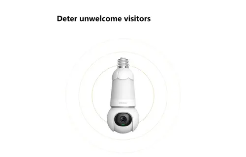 Imou Bulb Cam Smart Wireless Security Camera 5MP - White