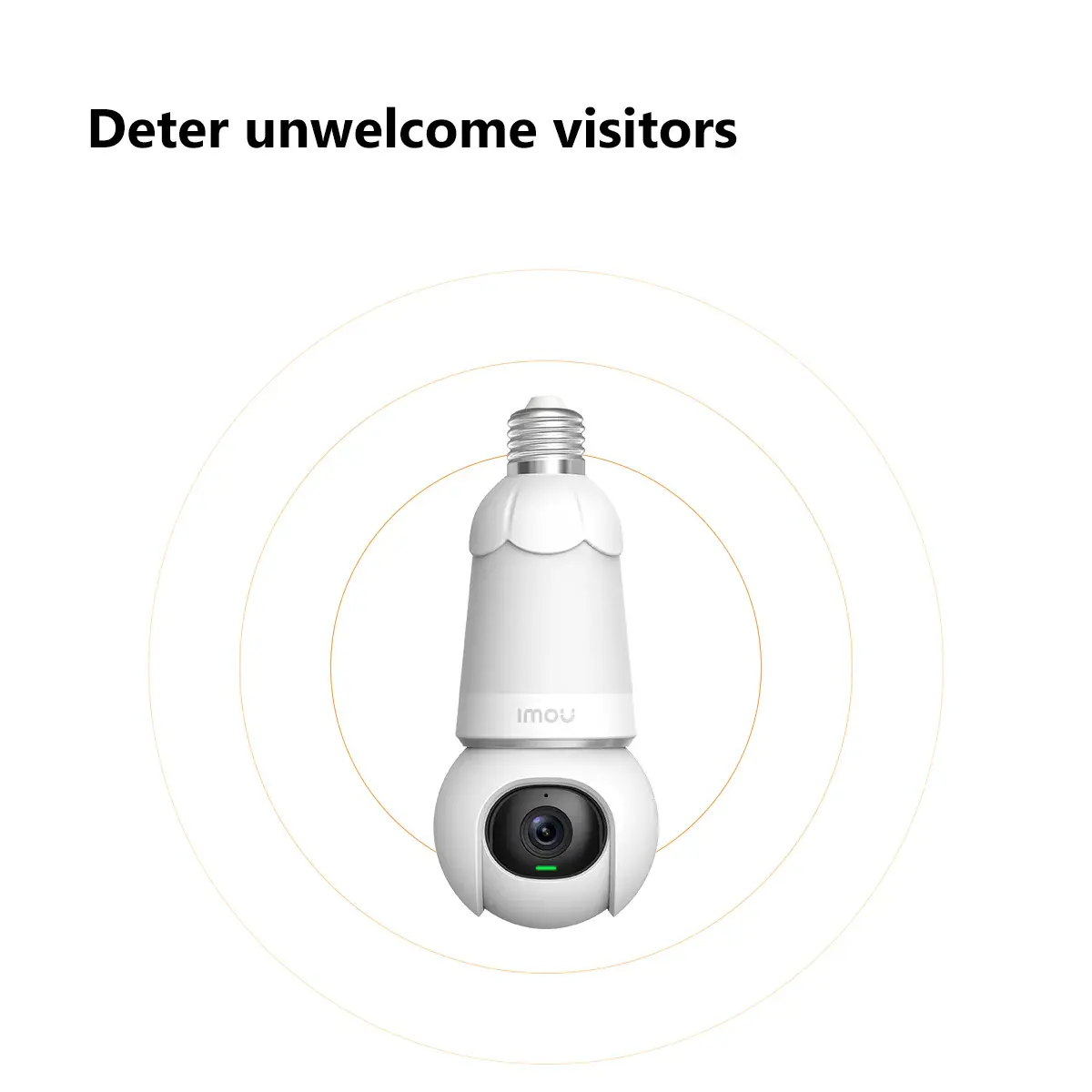 Imou Bulb Cam Smart Wireless Security Camera 5MP - White