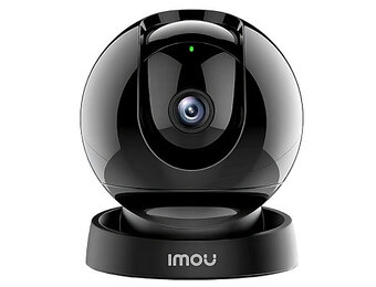 IMOU Rex 2D 5MP 3K Indoor WiFi Security Camera 360 Rotate Human Detection Smart Tracking Two Way Talk Night Vision Baby Monitor - Black