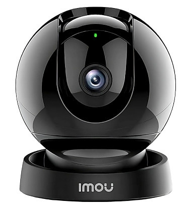 IMOU Rex 2D 5MP 3K Indoor WiFi Security Camera 360 Rotate Human Detection Smart Tracking Two Way Talk Night Vision Baby Monitor - Black