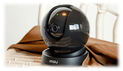 IMOU Rex 2D 5MP 3K Indoor WiFi Security Camera 360 Rotate Human Detection Smart Tracking Two Way Talk Night Vision Baby Monitor - Black