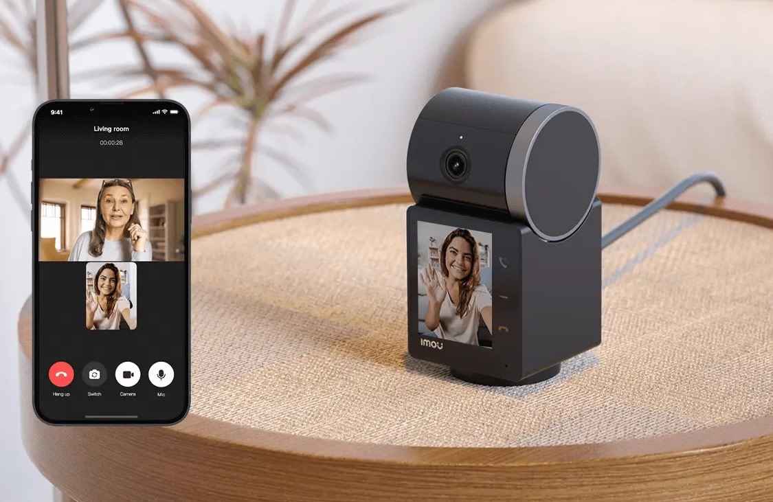 Imou Rex VT 5MP Indoor Security Camera with Video Intercom 360 View and Two Way Video Call