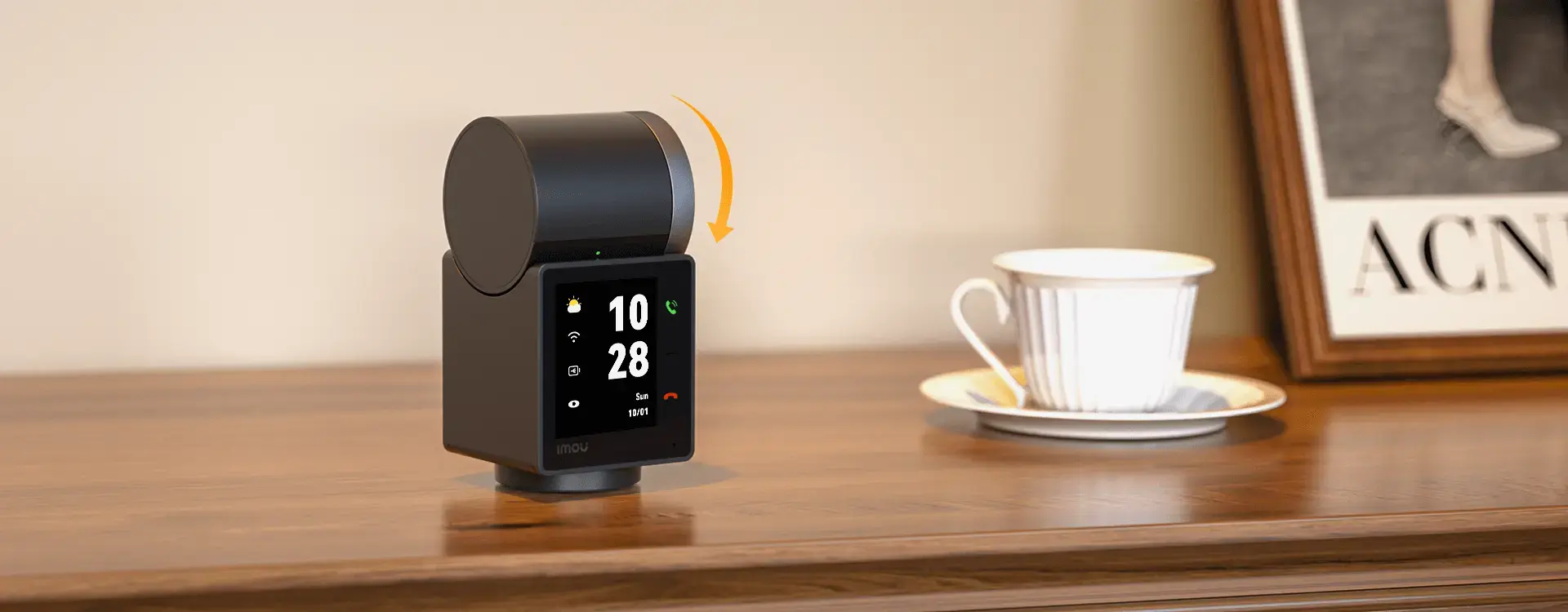 Imou Rex VT 5MP Indoor Security Camera with Video Intercom 360 View and Two Way Video Call