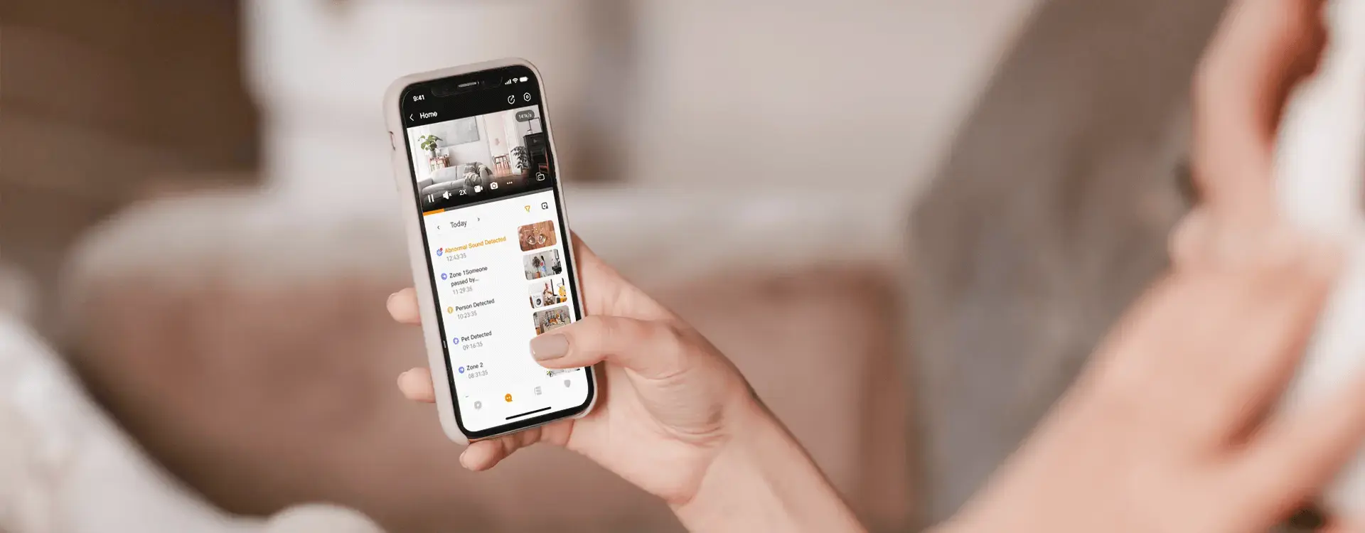 Imou Rex VT 5MP Indoor Security Camera with Video Intercom 360 View and Two Way Video Call