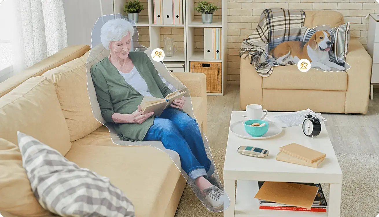 Imou Rex VT 5MP Indoor Security Camera with Video Intercom 360 View and Two Way Video Call