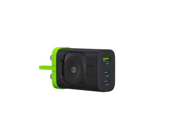 Goui iWall Charger with Apple Watch Charger PD 43W - Black