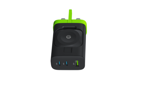 Goui iWall Charger with Apple Watch Charger PD 43W - Black