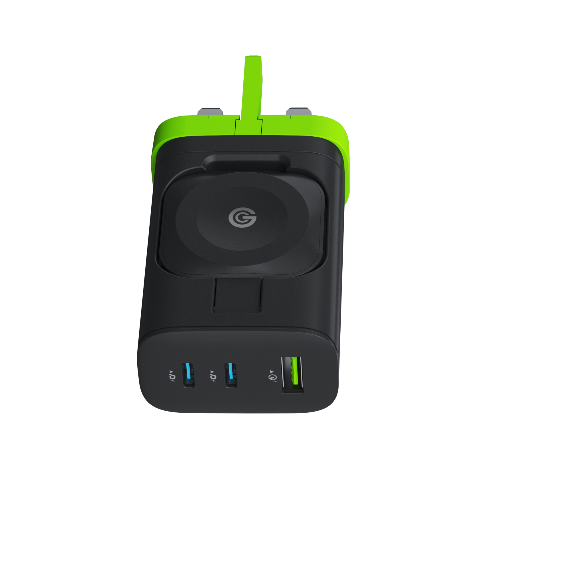 Goui iWall Charger with Apple Watch Charger PD 43W - Black