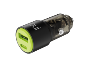 Goui Nano Transparent GEAR PD Car Charger 2 Prot 65W