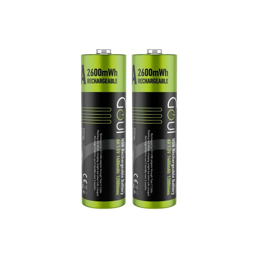 Goui Rechargeable AA Battery 2Pack