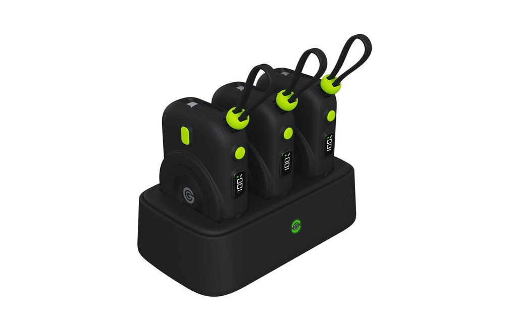 Goui Station Power Banks 3x 10,000mAh MagSafe Magnetic Wireless Charging - Black