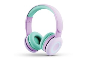 Maestro Macaron Kids Foldable Wireless Headphone - Purple