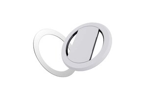 Ohsnap Super thin KickStand Smart Grip with Magnetic Mountable MagSafe Ring - White/Black