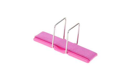 Cmzwt Universal Finger Grip with Stand Elastic Band Strap for MobilePhones - Pink