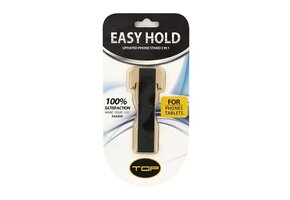 Easy Hold Finger Grip and Stand For Phone - Gold