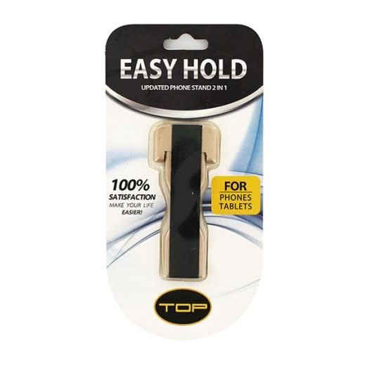 Easy Hold Finger Grip and Stand For Phone - Gold