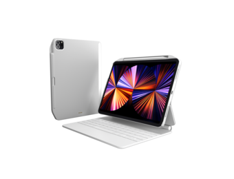 SwitchEasy CoverBuddy Case for iPad Pro 12.9" 5th/6th-Gen (2021-2022) - White