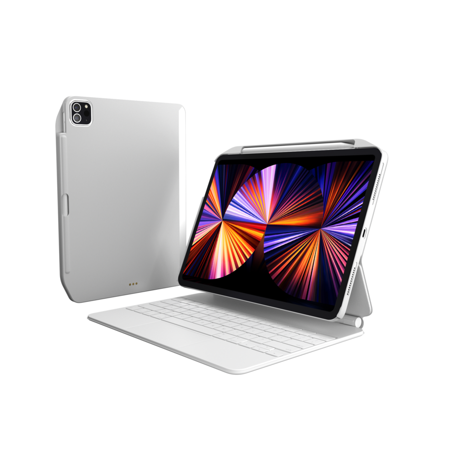 SwitchEasy CoverBuddy Case for iPad Pro 12.9" 5th/6th-Gen (2021-2022) - White