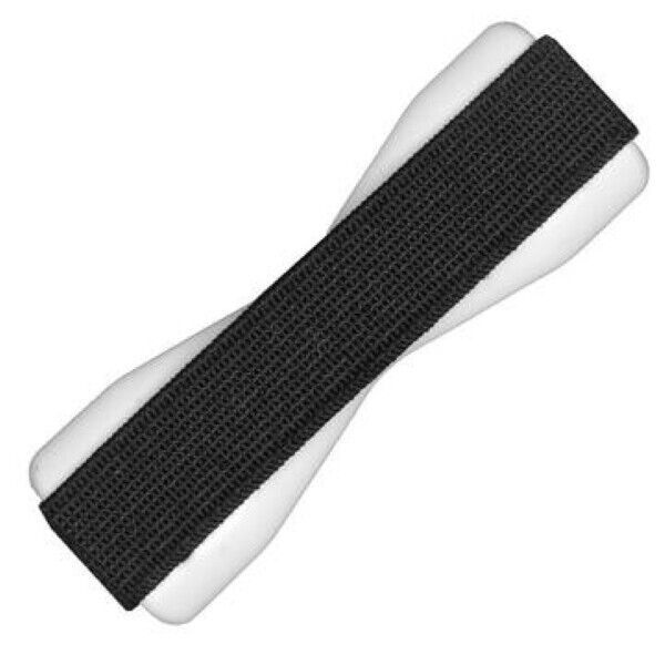 Love Handle Universal Finger Strap Grip for Phone - Gray White