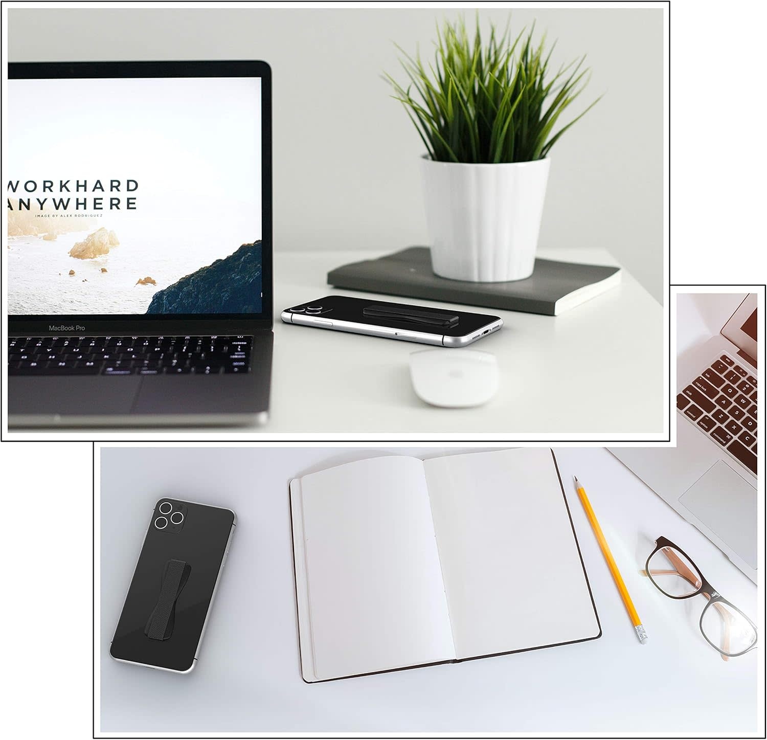 Love Handle Universal Finger Strap Grip for Phone - Pink