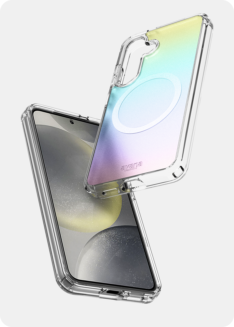 Avana Cosmic Frost Magsafe Case for Samsung Galaxy S25 - Cosmic Violet