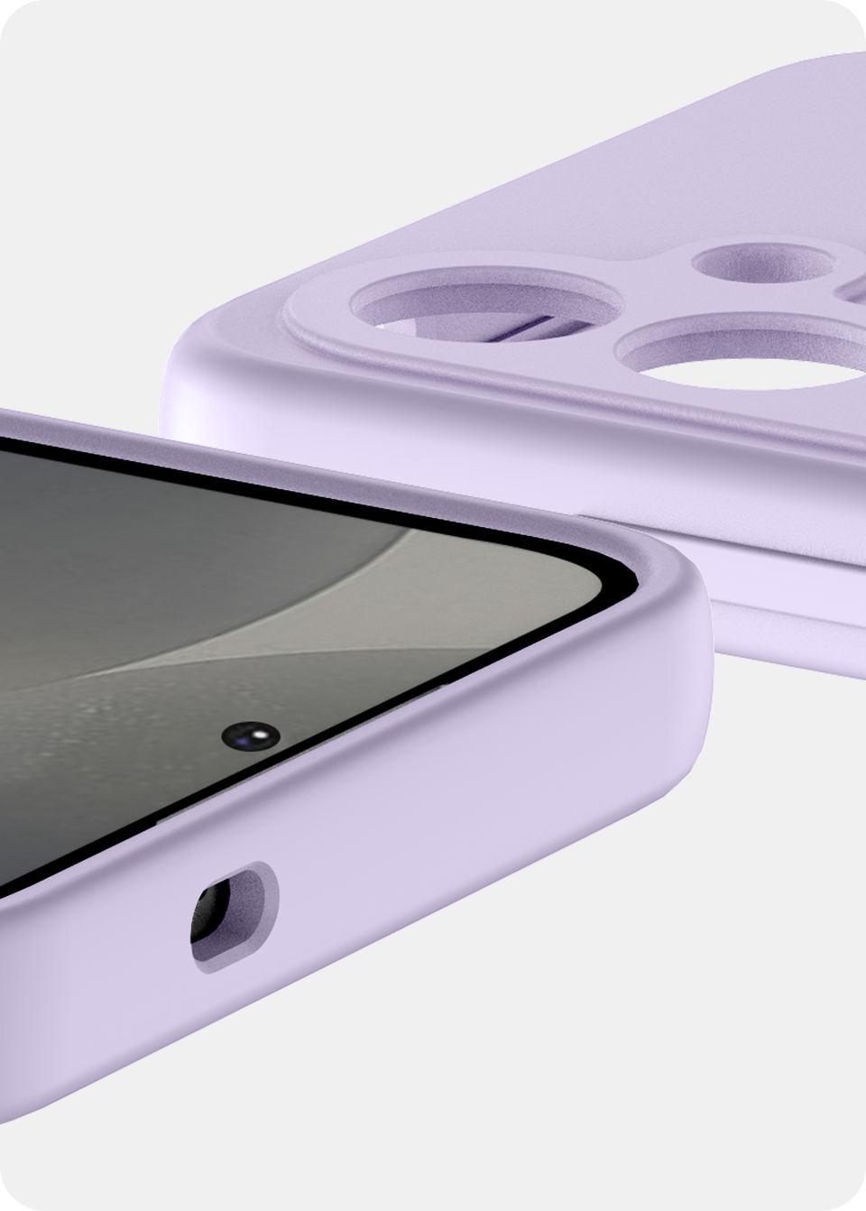 Avana Velvet Magsafe Case for Samsung Galaxy S25 - Velvet Lavender