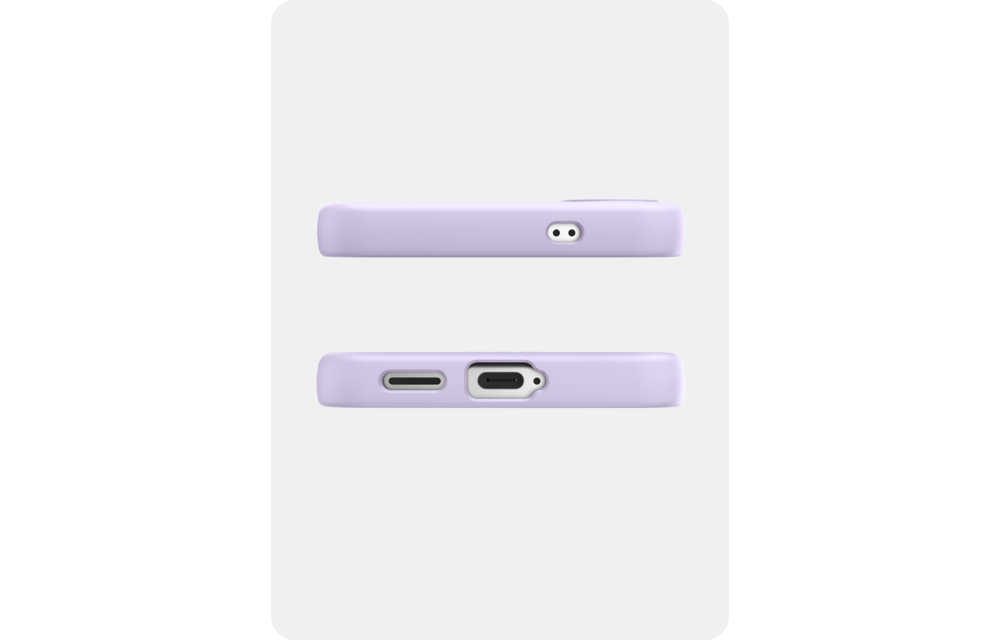 Avana Velvet Magsafe Case for Samsung Galaxy S25 - Velvet Lavender
