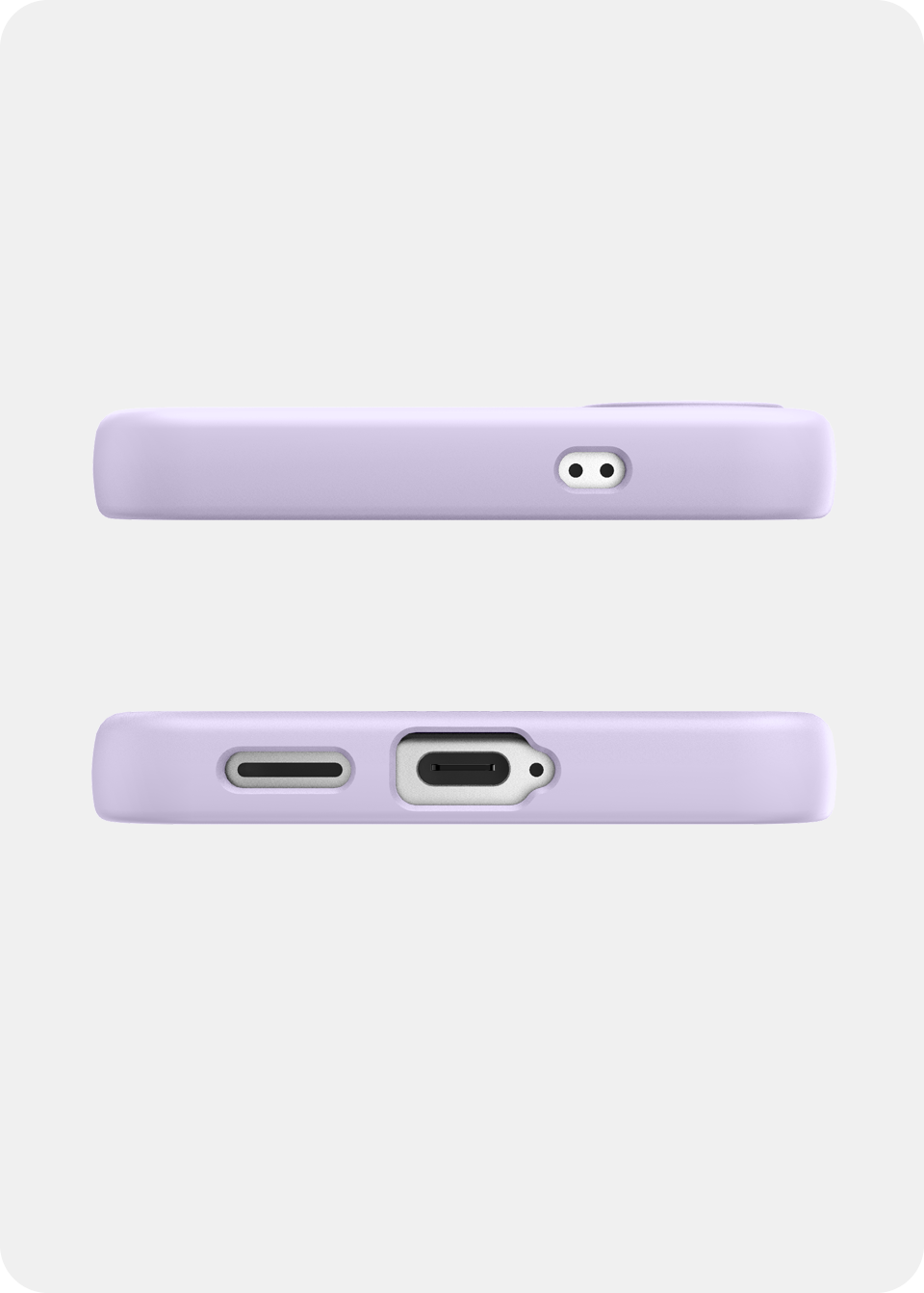 Avana Velvet Magsafe Case for Samsung Galaxy S25 - Velvet Lavender