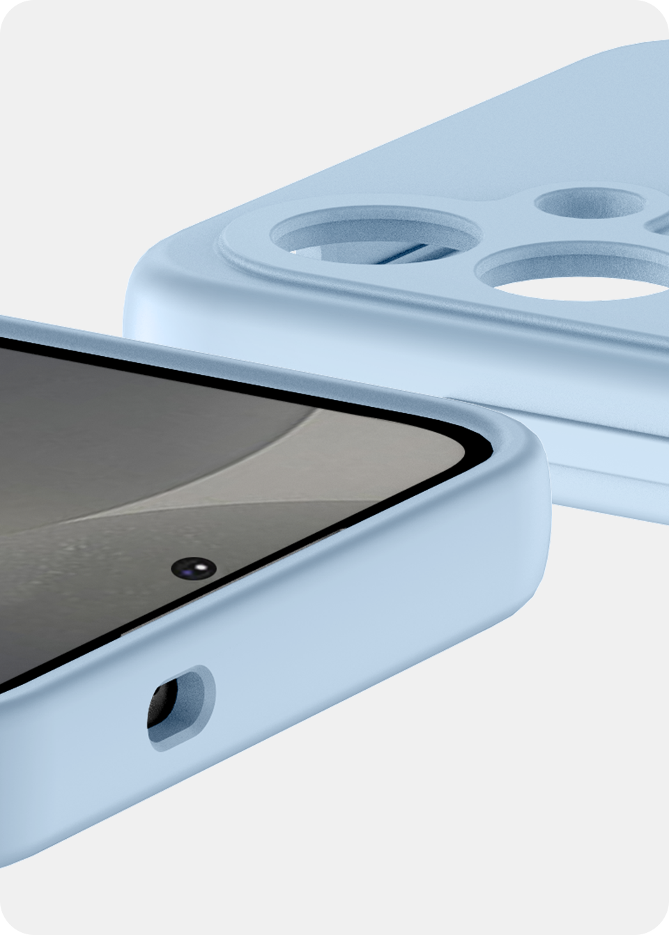 Avana Velvet Magsafe Case for Samsung Galaxy S25 - Velvet Sky