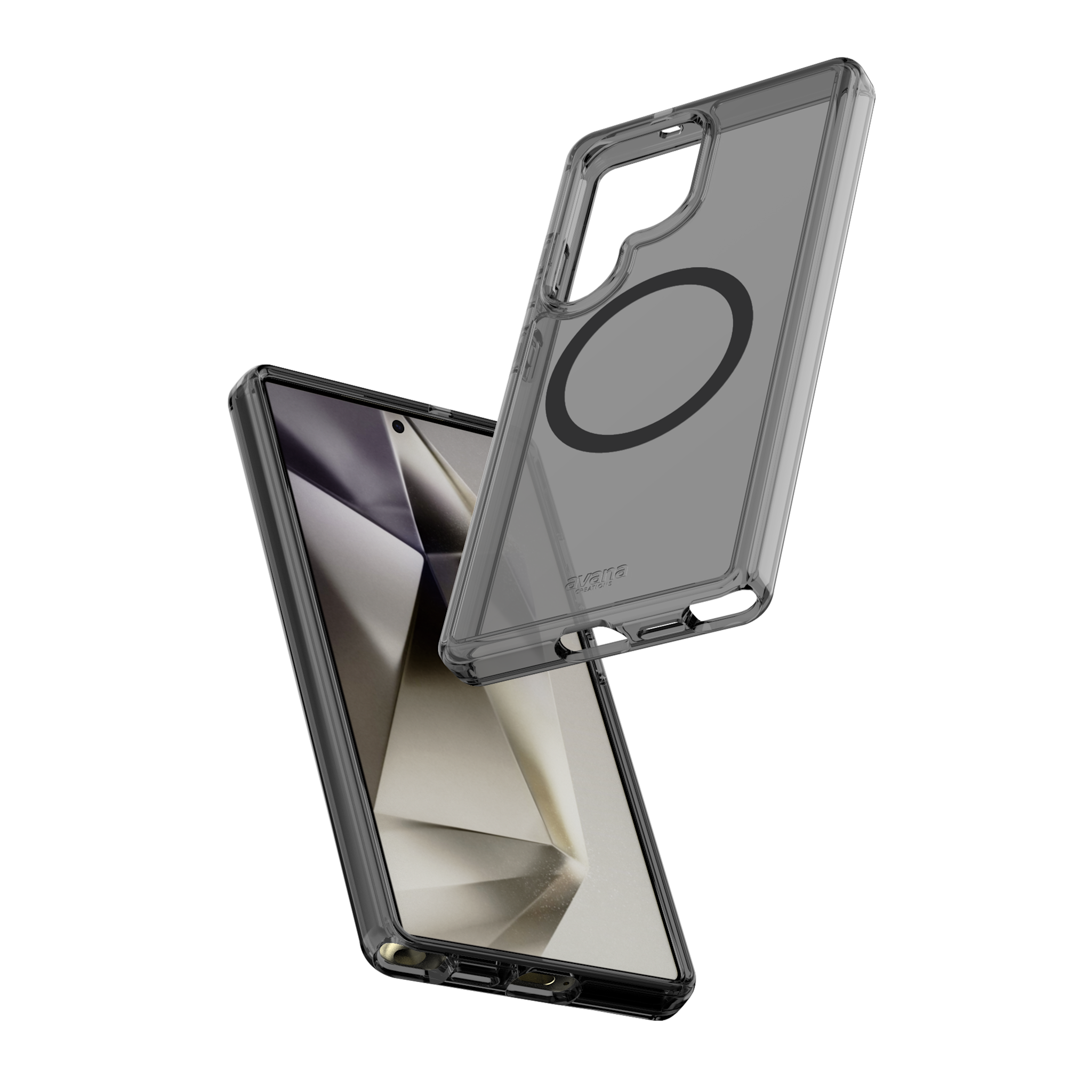 Avana Ice Magsafe Case for Samsung Galaxy S25 Ultra - Ice Ash